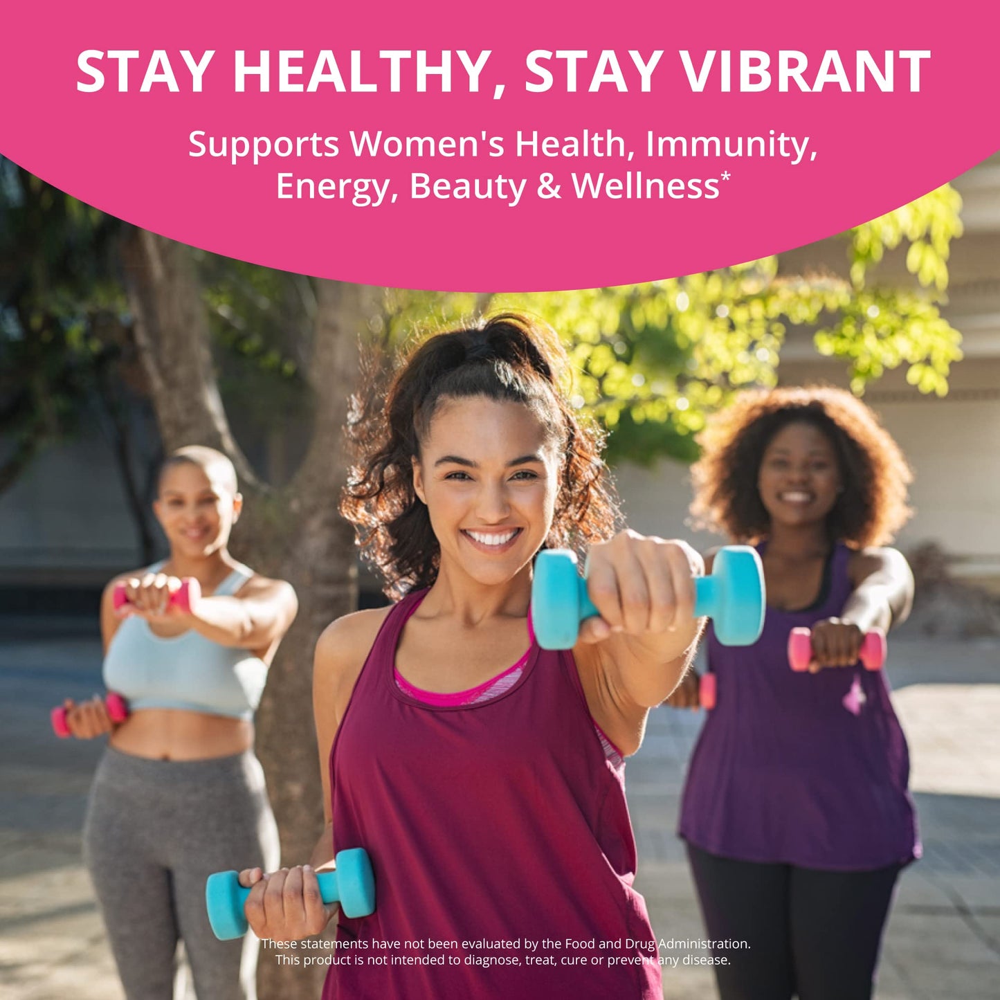NuBest Multivitamin for Women with 39 Key Nutrients, Essential Vitamins, Minerals, Horny Goat Weed, Maca, Wild Yam, Red Clover, Cranberry, Arginine, Herbal Supplement, 60 Capsules