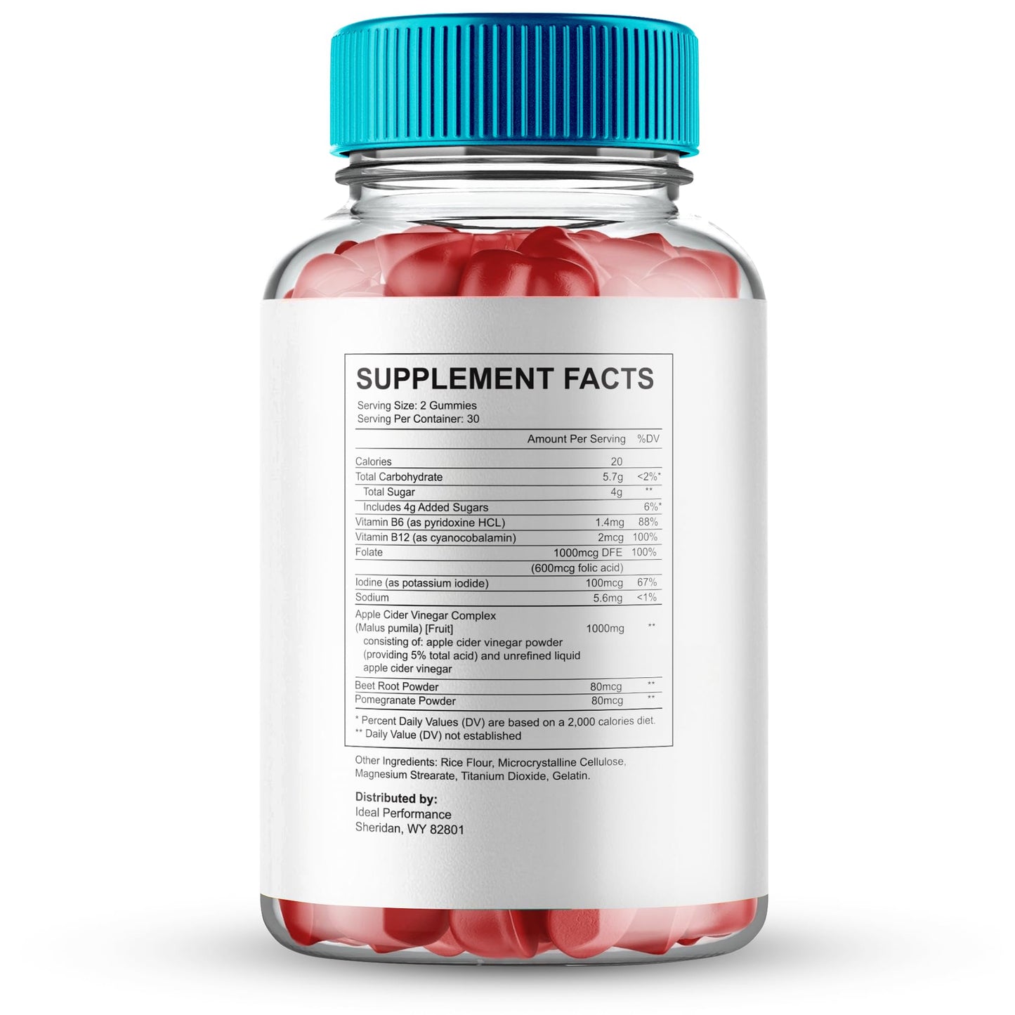 IDEAL PERFORMANCE Primo TRT Gummies 180 Gummies