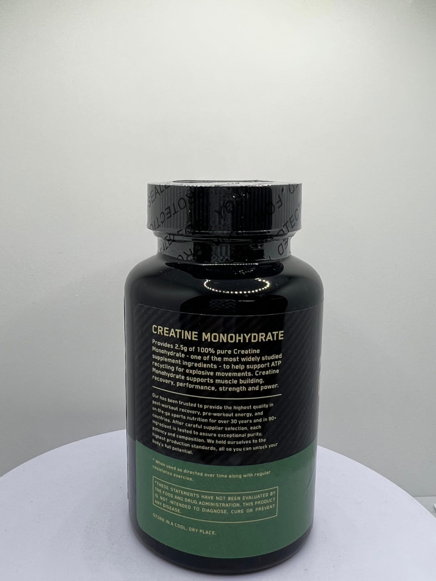 Generic Micronized Creatine Monohydrate Capsules, 60 Count