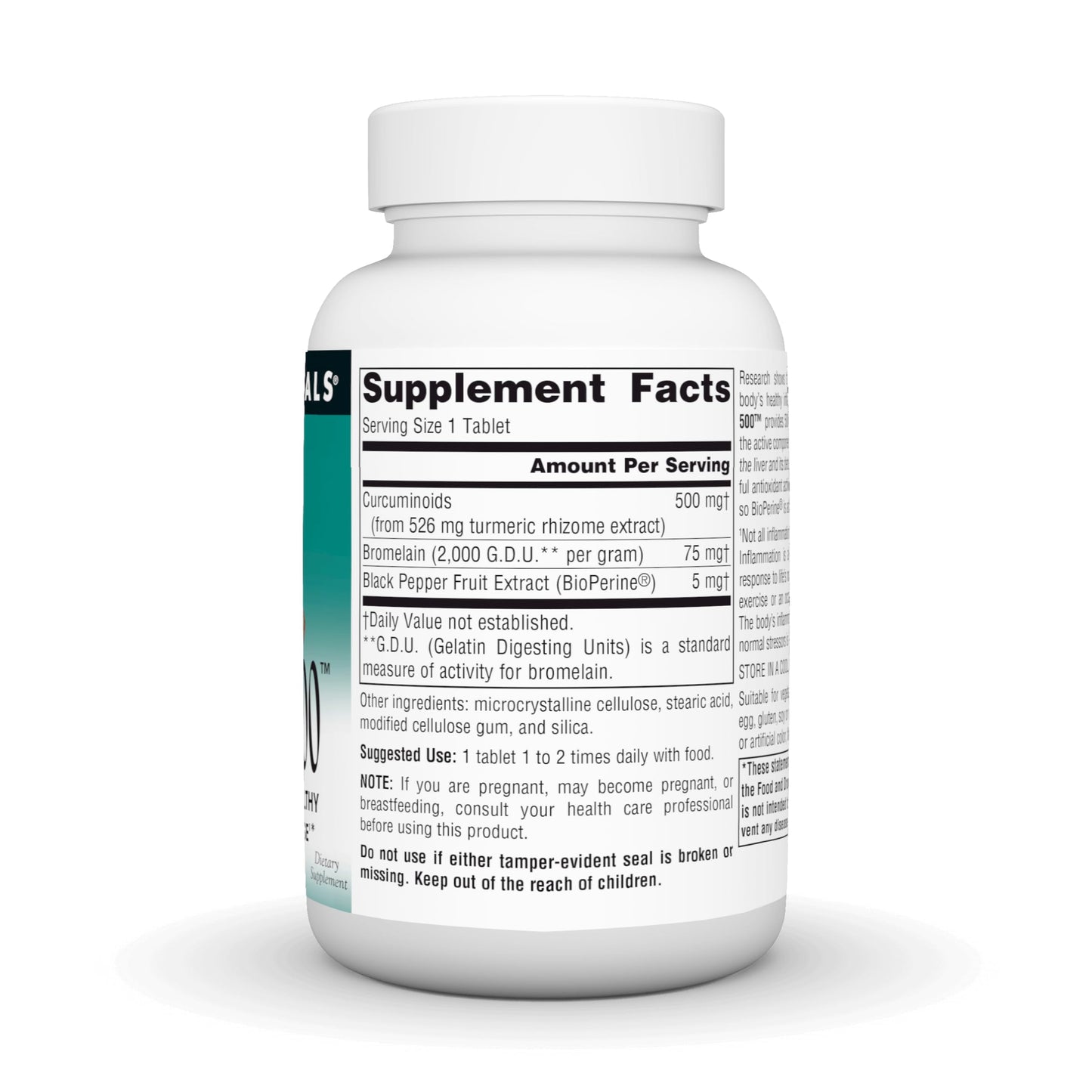 Source Naturals Turmeric 500, 500 mg 120 Tablets