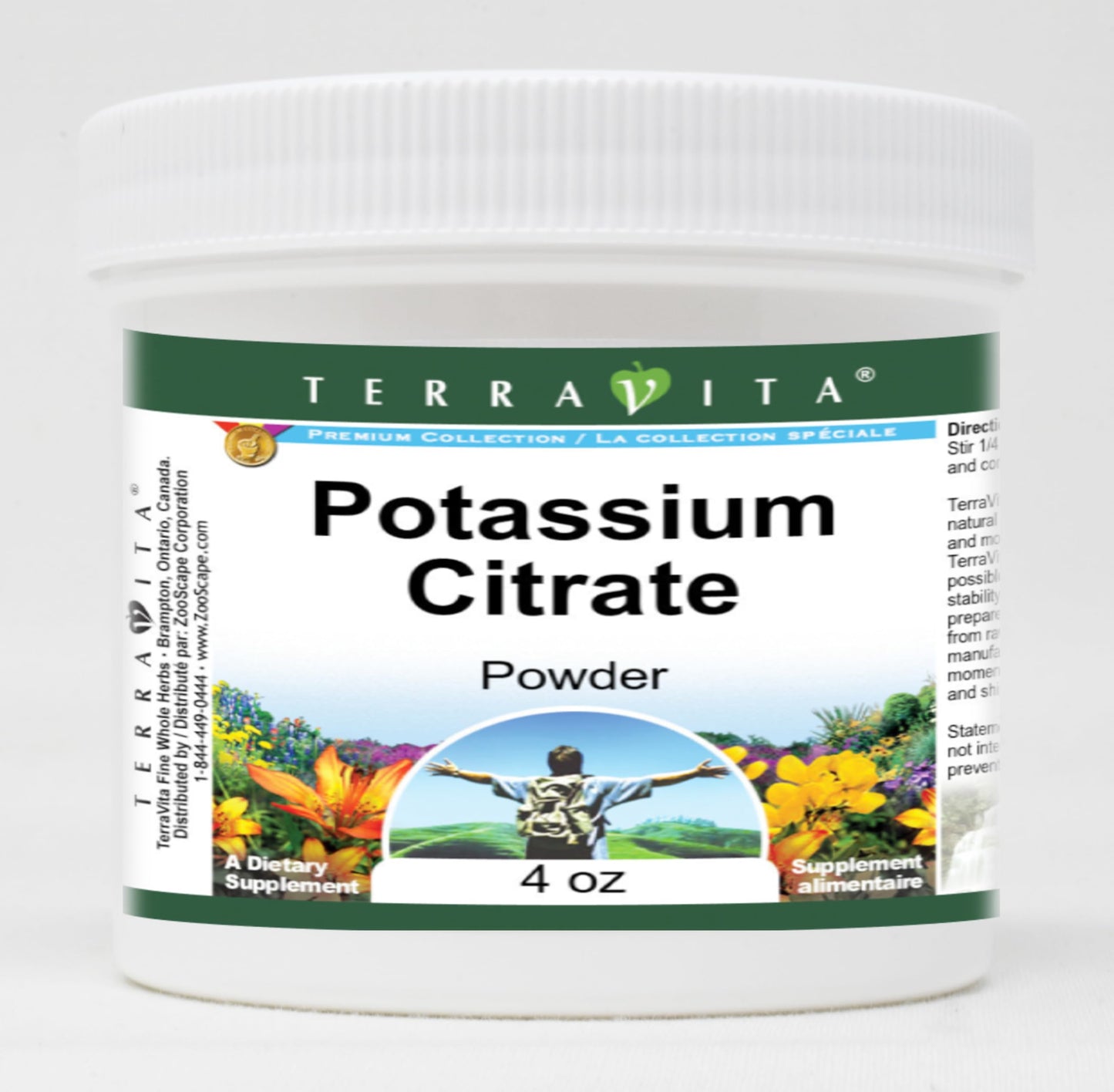Terravita Potassium Citrate Powder 12 oz