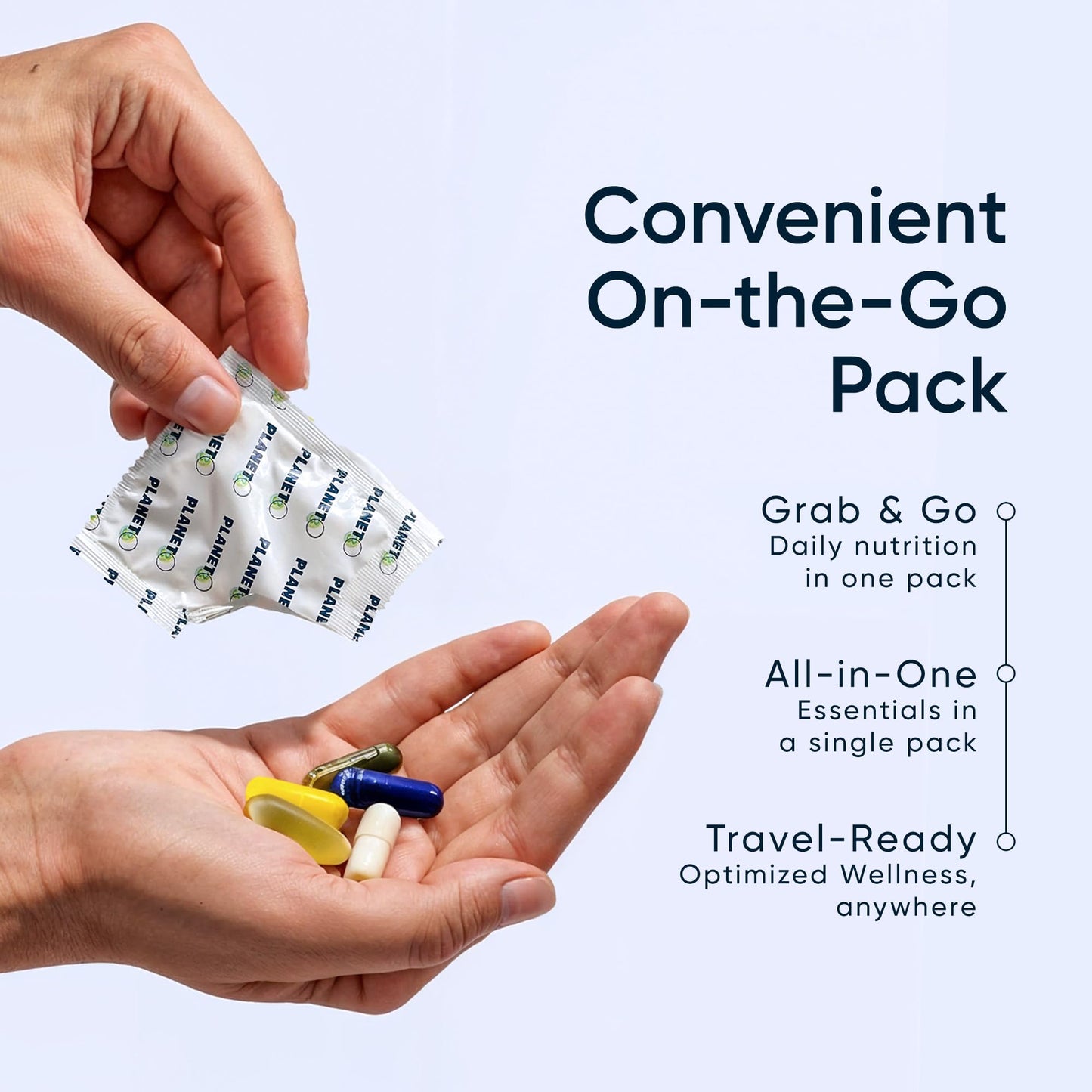 Planet 3 Vitamin Packs 90 Capsules