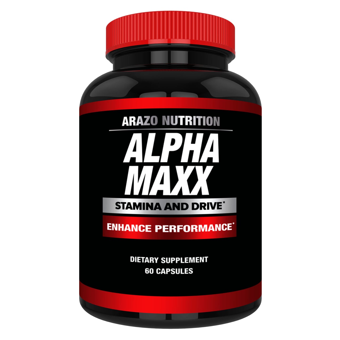 Arazo Nutrition Alphamaxx Health Supplement Capsules 60 Count