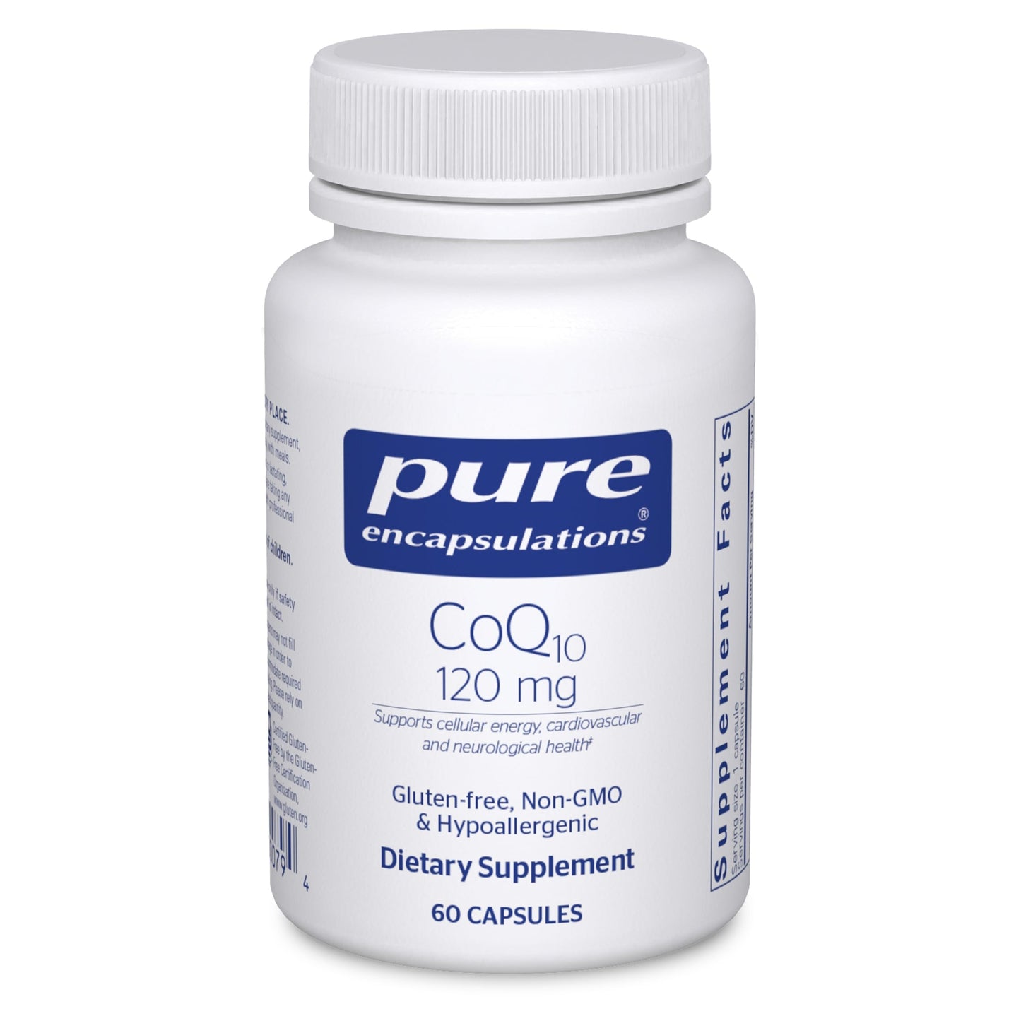 Pure Encapsulations CoQ10 120 mg Capsule 60 Count