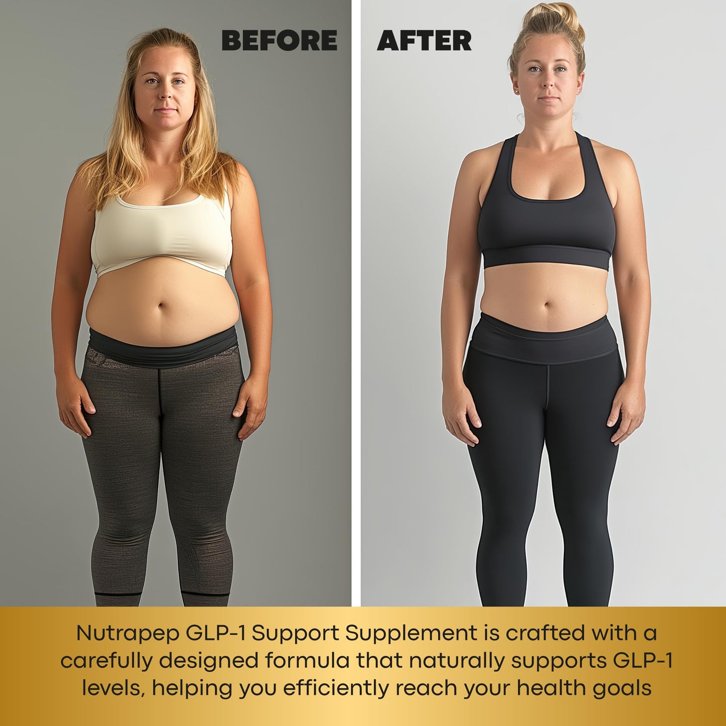 NutraPep GLP-1 Support Weight Loss Probiotic Supplement Capsule 240 Capsules