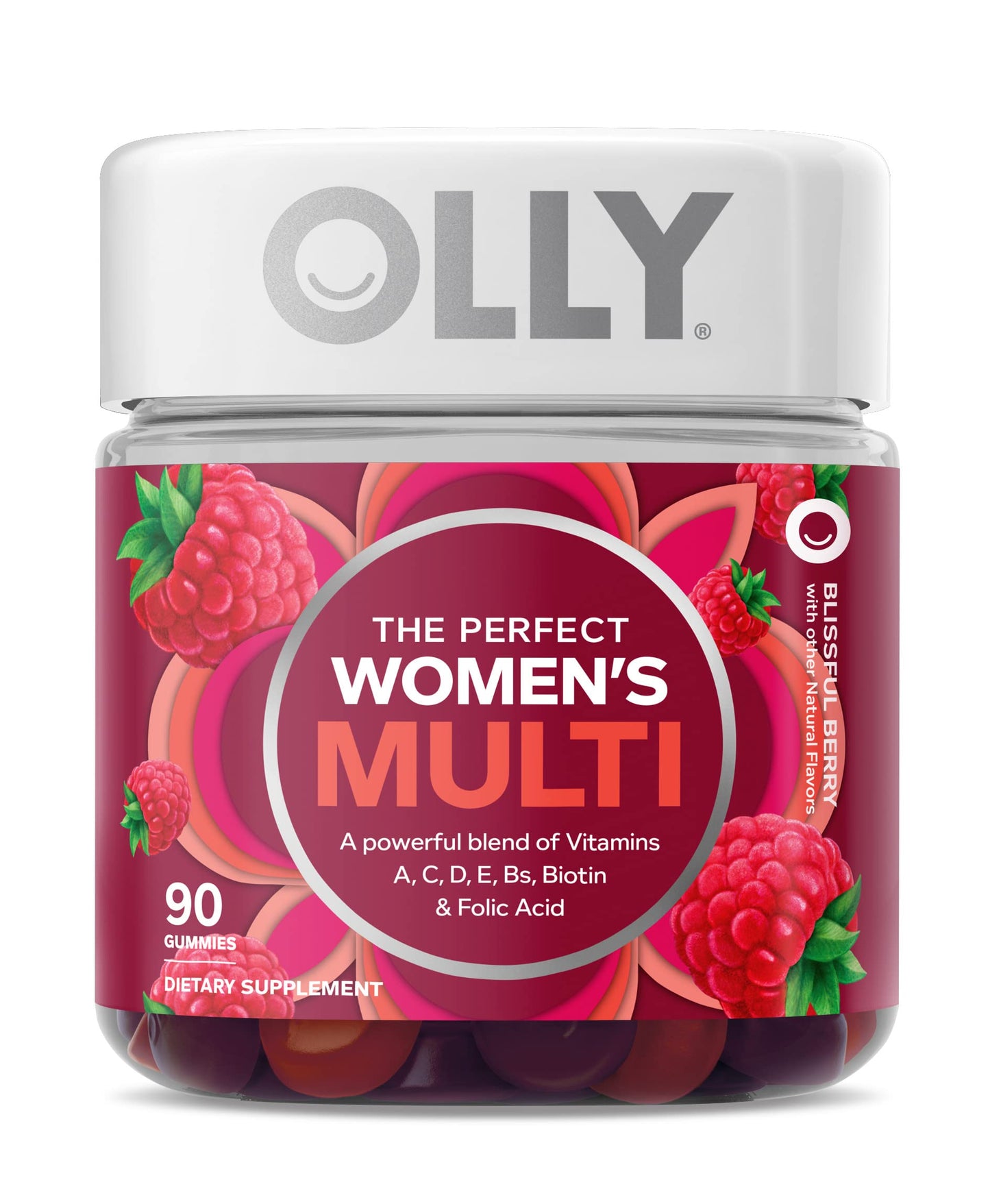 OLLY Undeniable Beauty for Hair, Skin, Nails Women's Multivitamin Gummy 1 Count