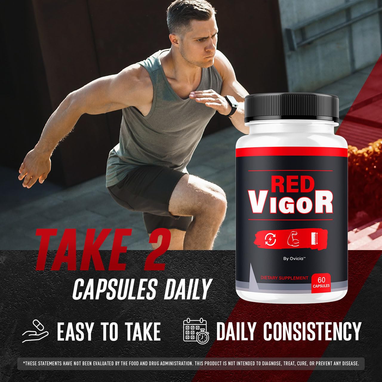 OVICIA Red Vigor 60 Capsules