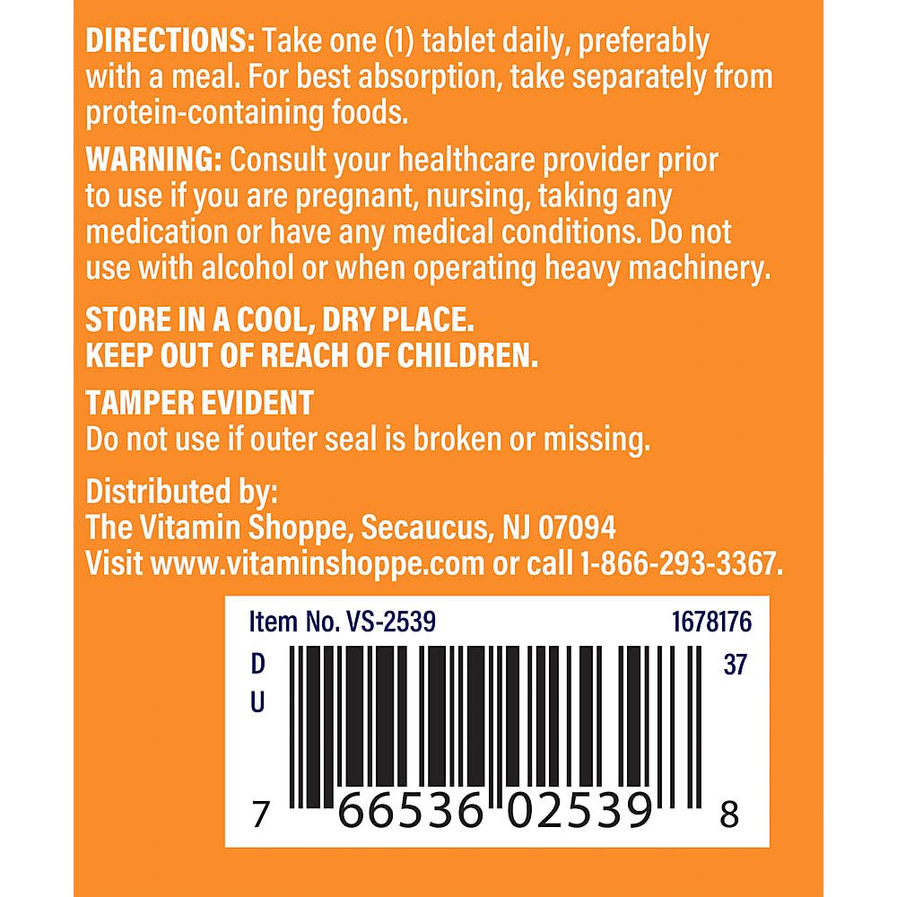 The Vitamin Shoppe L-Tryptophan 1,000MG, 60 Tablets