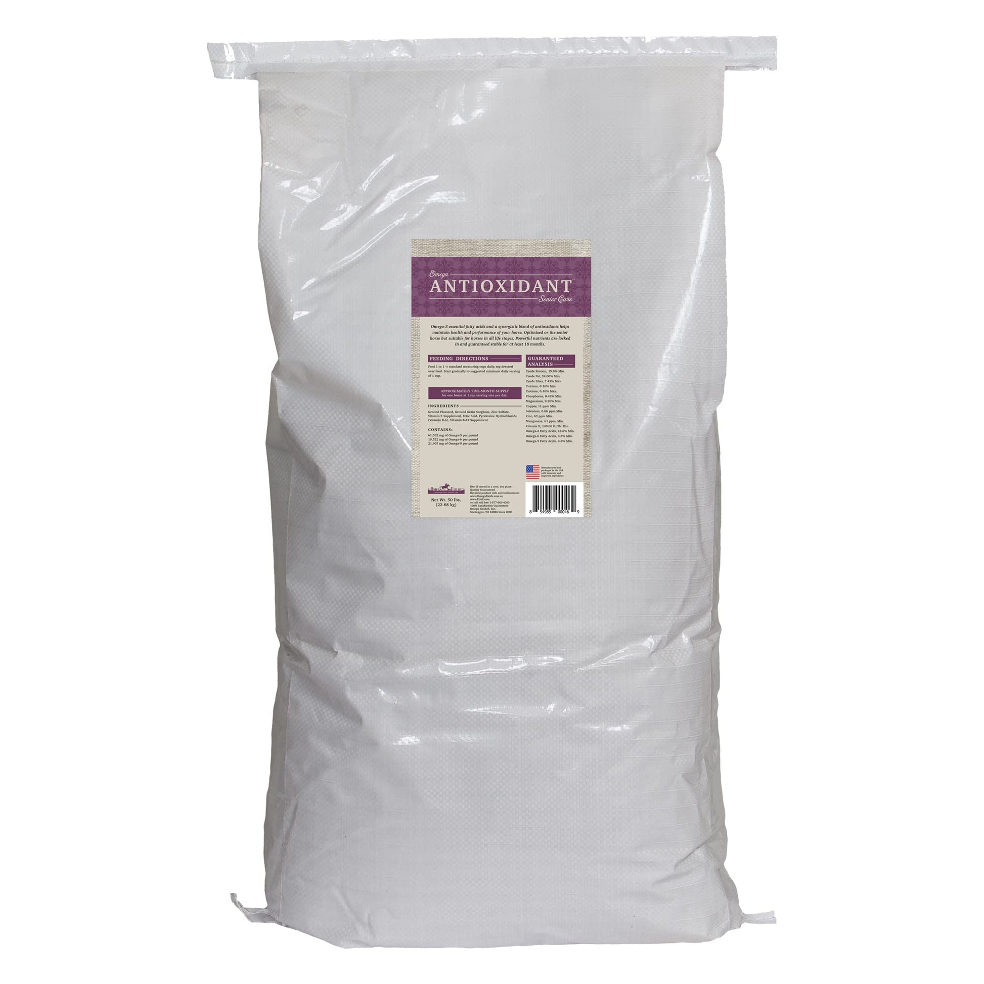 Omega Fields Omega Antioxidant Senior Care Powder 45
