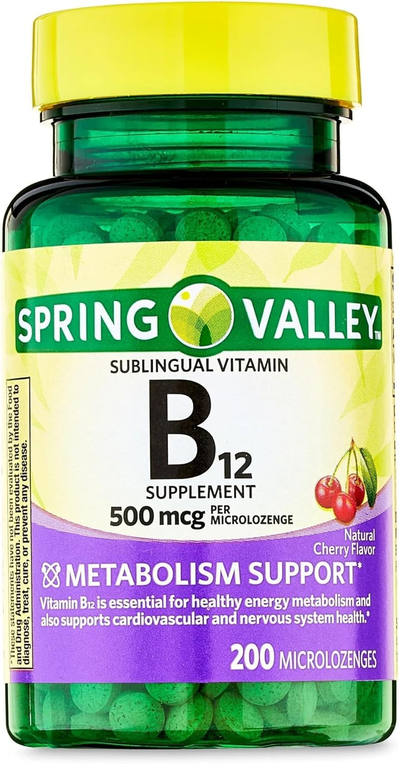 Generic Vitamin B12 Microlozenges 500 mcg Tablet 400 Count