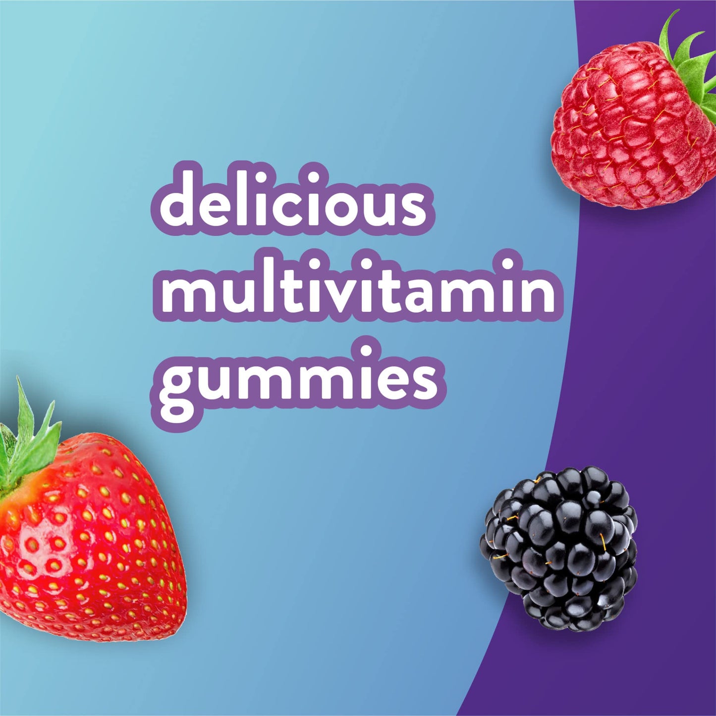 Vitafusion Gummy Vitamins for Men, Berry Flavored Daily Multivitamins for Men, Tablets, 150