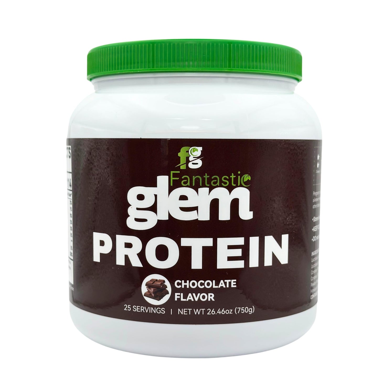 Fantastic Glem Chocolate Protein Powder, 750g, 25 Servings