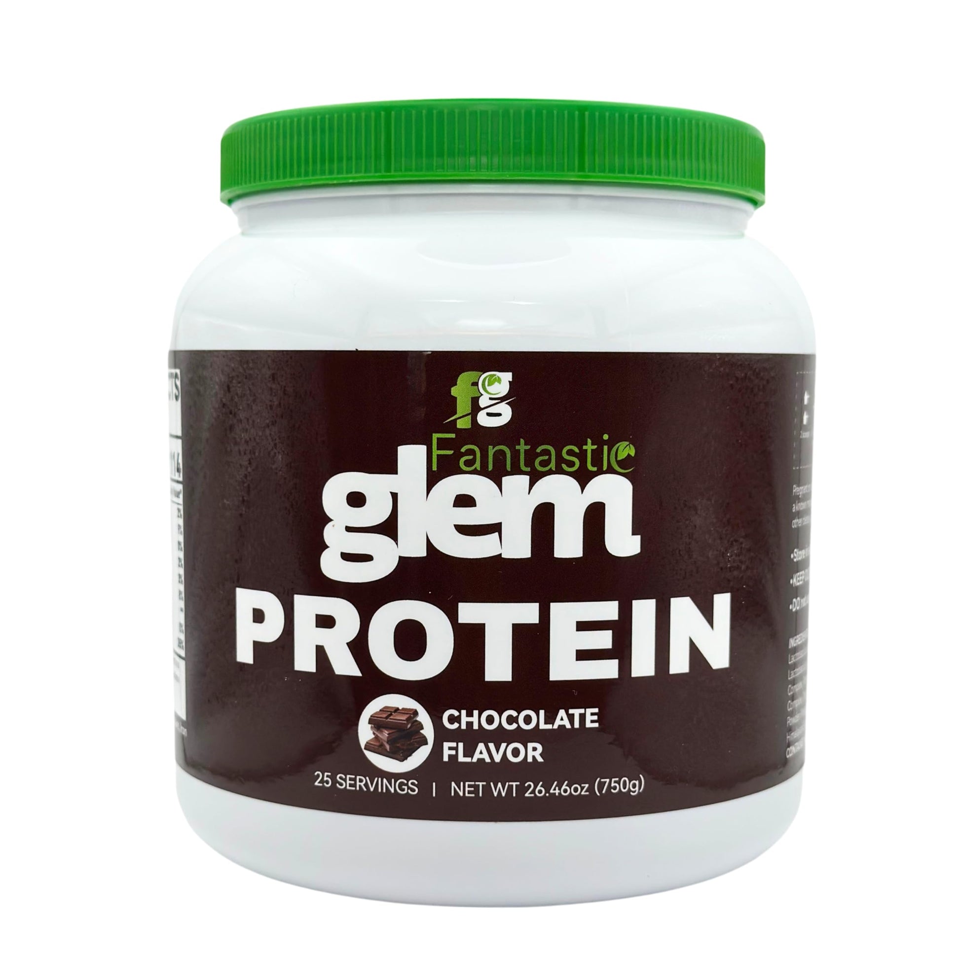 Fantastic Glem Chocolate Protein Powder, 750g, 25 Servings