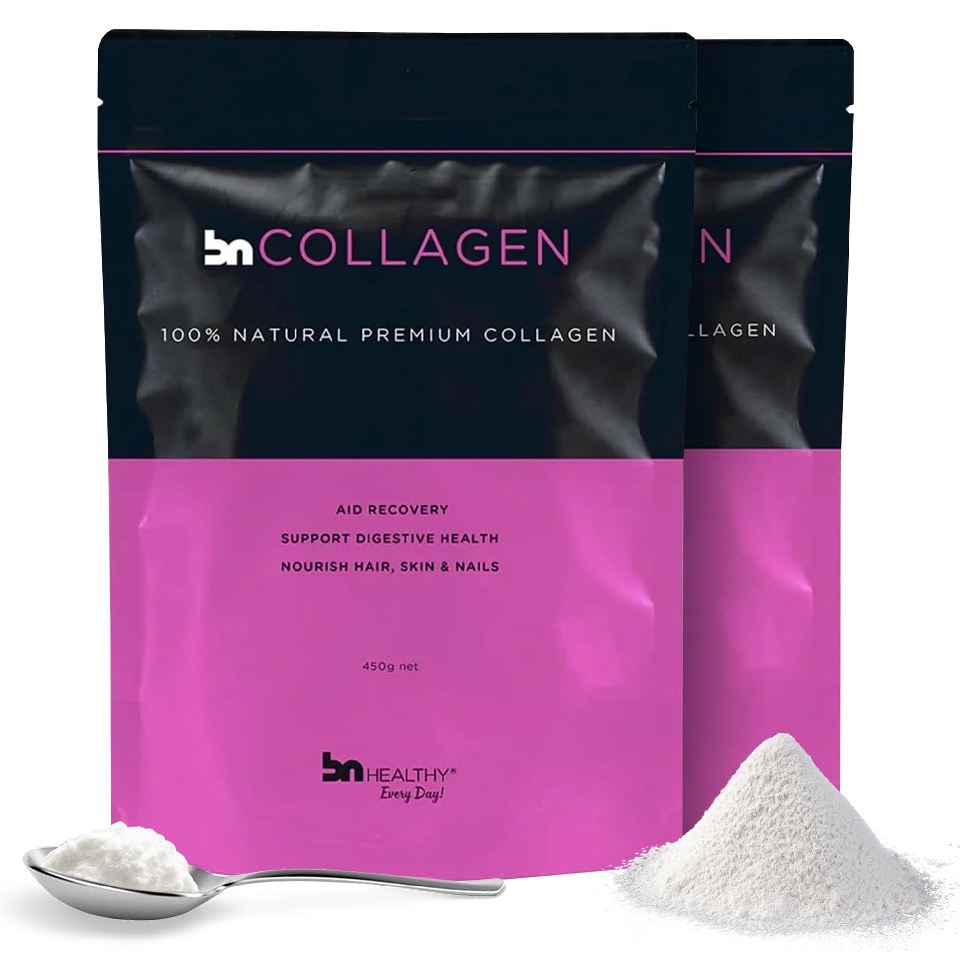 BNHealthy Collagen Peptides Powder 31.8 oz (Pack of 2)