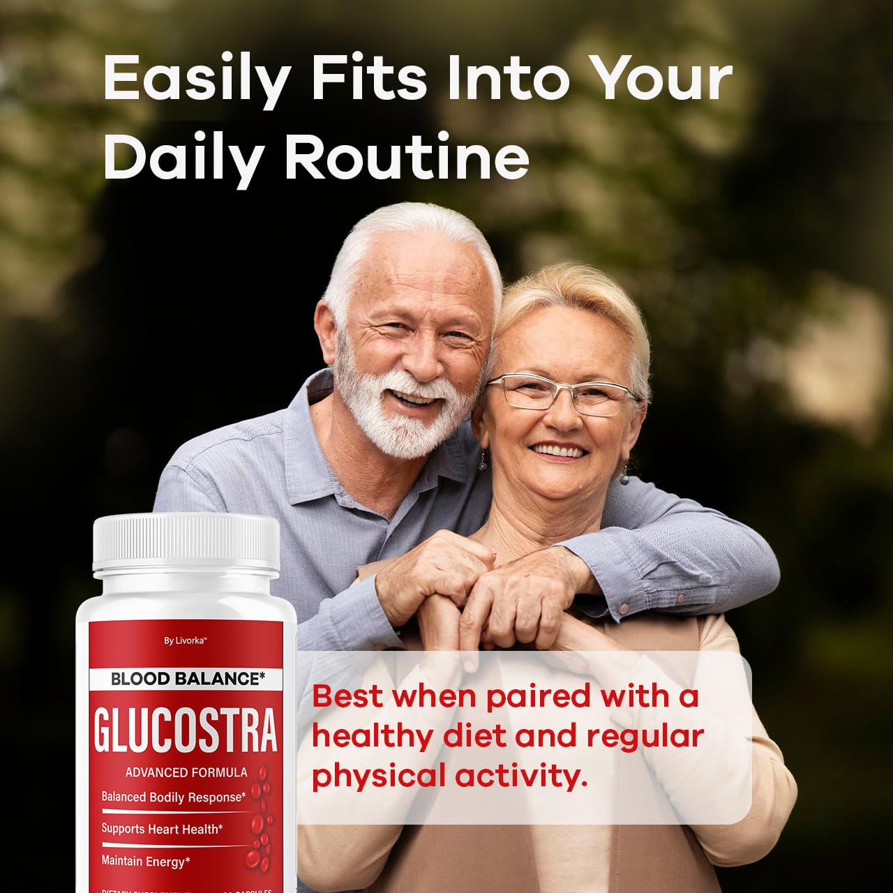 LIVORKA Glucostra Capsules 120 Capsules