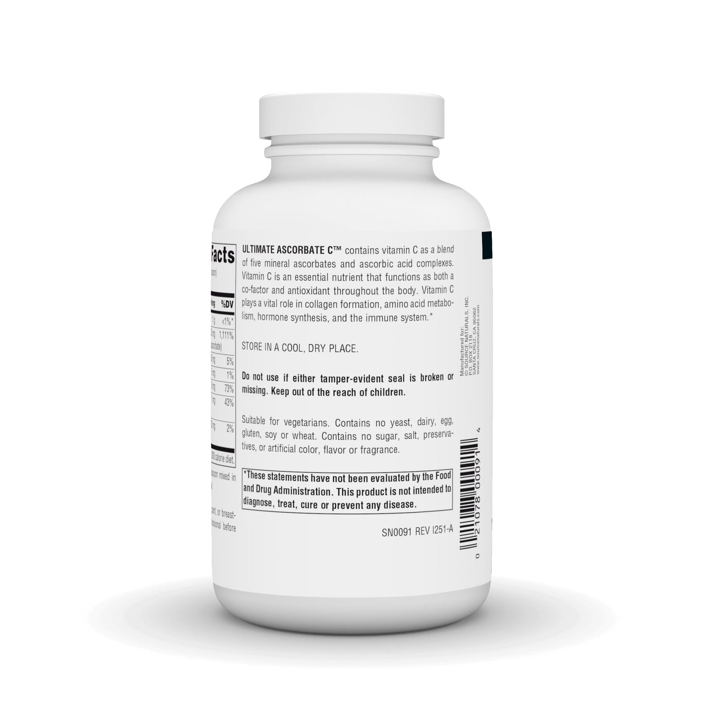Source Naturals Ultimate Ascorbate C Powder 8 oz