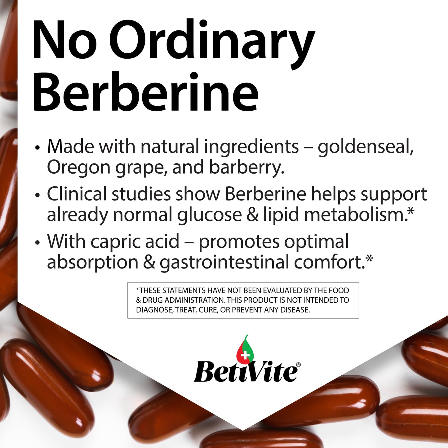 BetiVite Berberine Softgel 90 Count