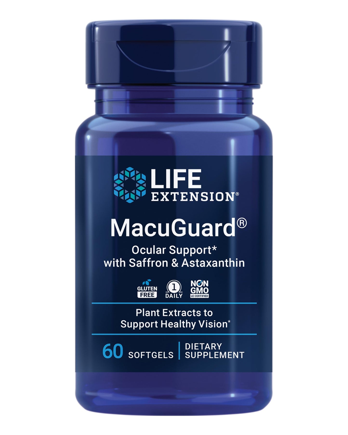 Life Extension Macuguard Eye Health Supplement with Lutein, Meso-Zeaxanthin, Saffron & Astaxanthin, 60 Count
Life Extension Super K Vitamin K1 K2 MK-7 MK-4 Vitamin C, 90 Softgels