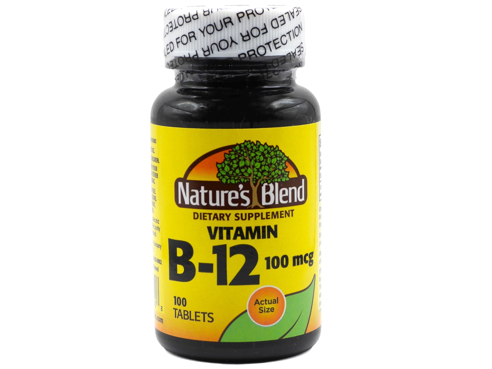 Nature's Blend Vitamin B-12 Tablet (100 mcg), 100 Tablets