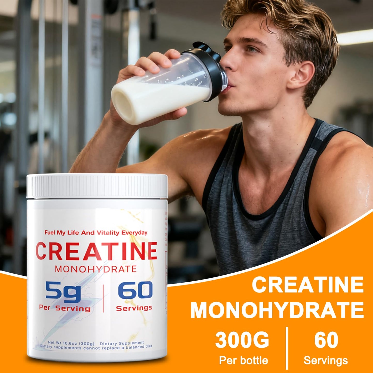 Dr. HR Creatine Monohydrate Powder 10.58 oz
