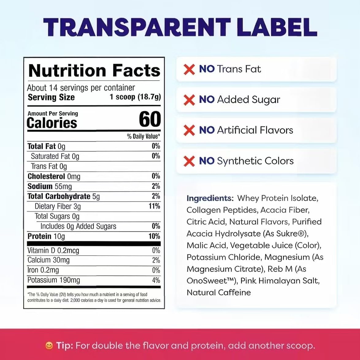 Yeloart Clear Whey Protein Isolate Powder (10.5822)