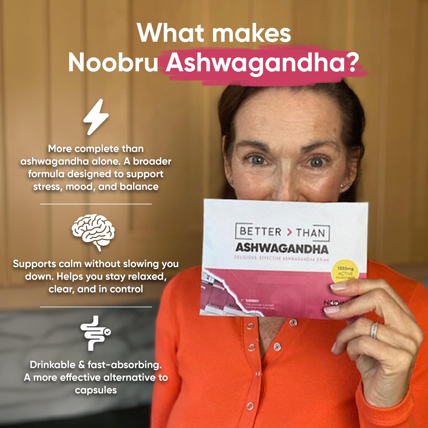 Noobru Better Than Ashwagandha Powder 1.41 Ounce