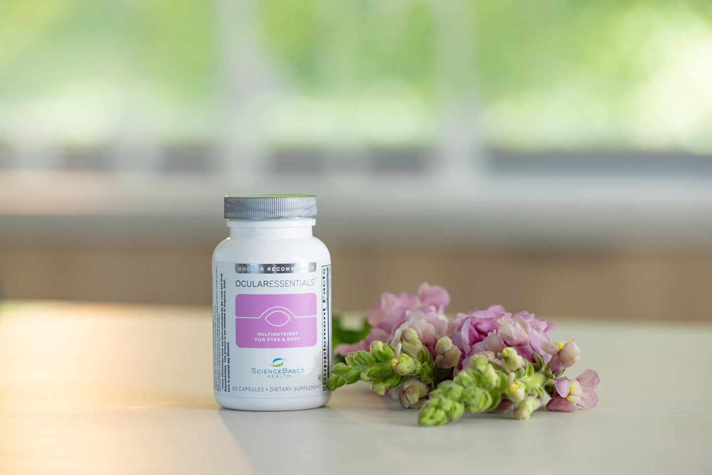 ScienceBased Health OcularEssentials Daily Multivitamin with Eye Health Support – 30+ Nutrients Including Lutein, Zeaxanthin, Resveratrol & Plant-Based Antioxidants, 60 Capsules