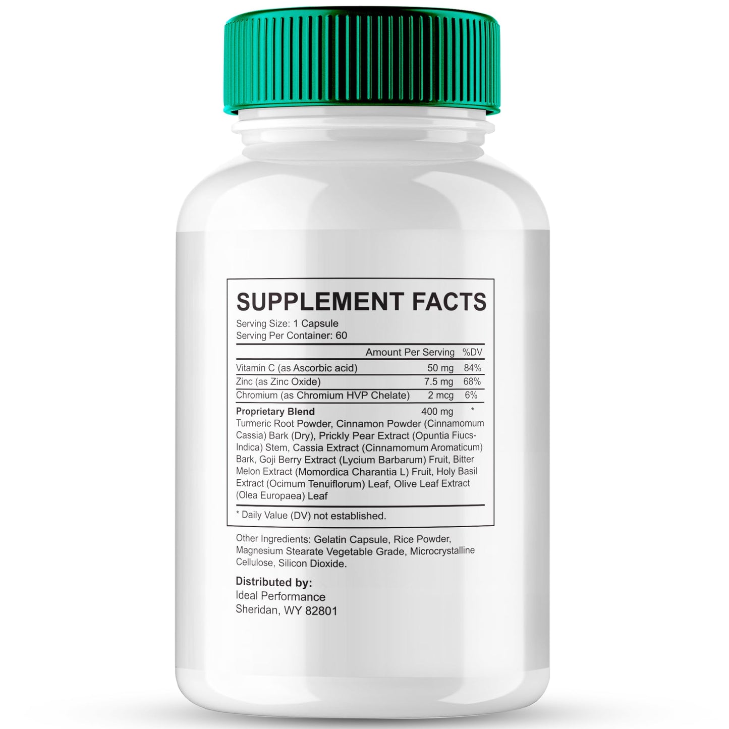 IDEAL PERFORMANCE Glucolyn Capsules 60 Count