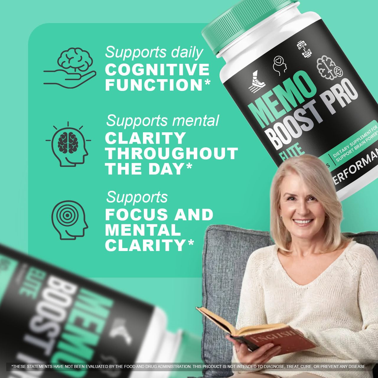 OVICIA Memo Boost Pro Capsule, 120 Capsules