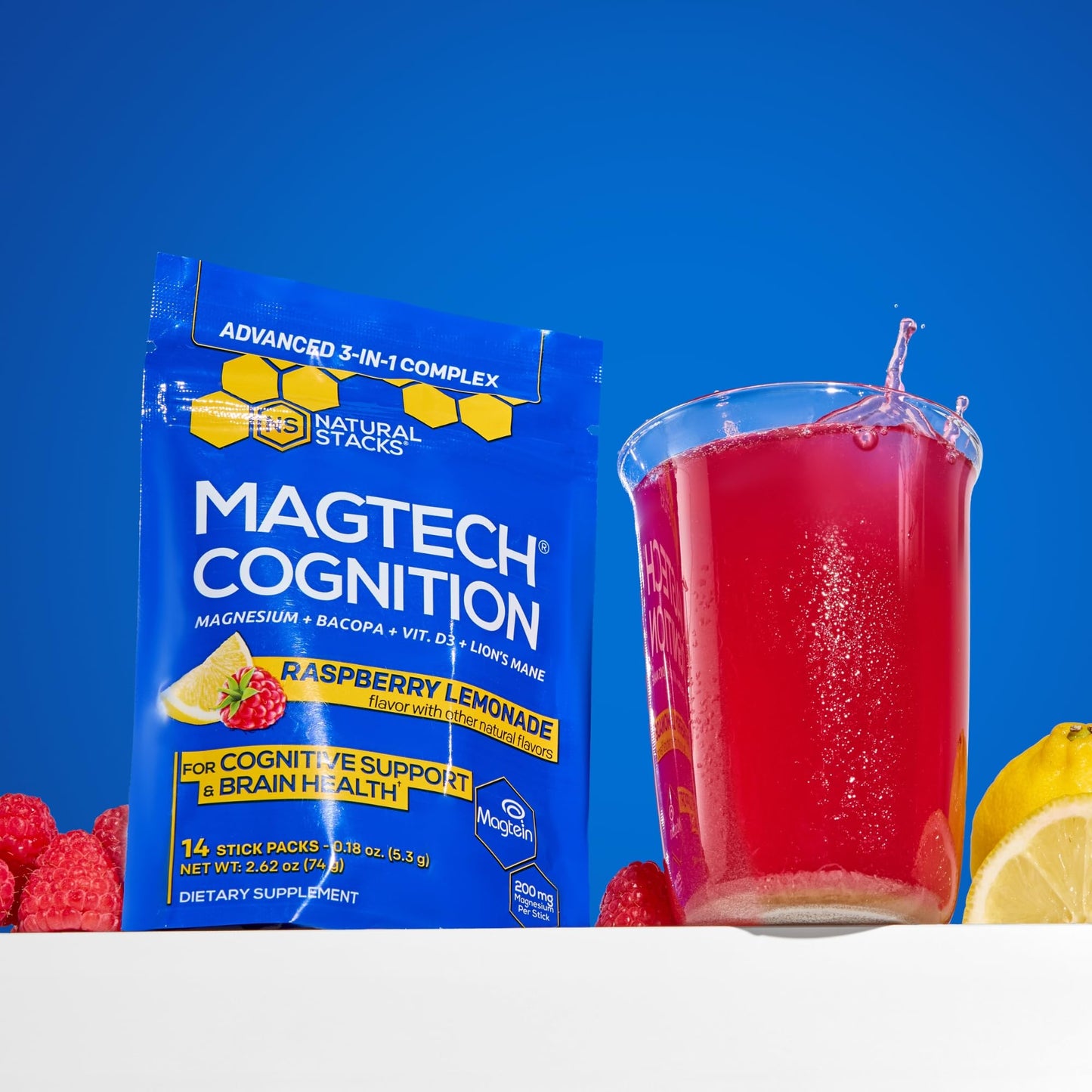 Natural Stacks MagTech Magnesium Cognition Powder, 2.61 oz