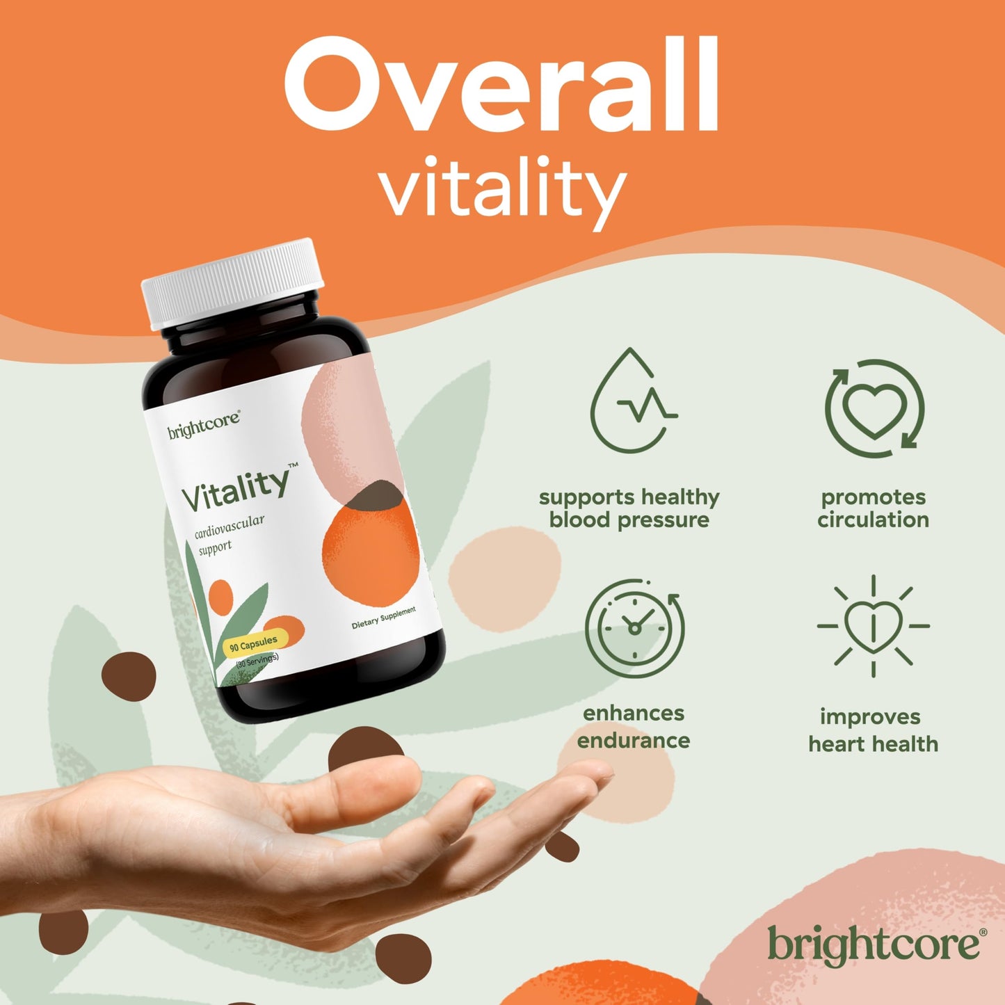 Brightcore Vitality Capsule 90 Count