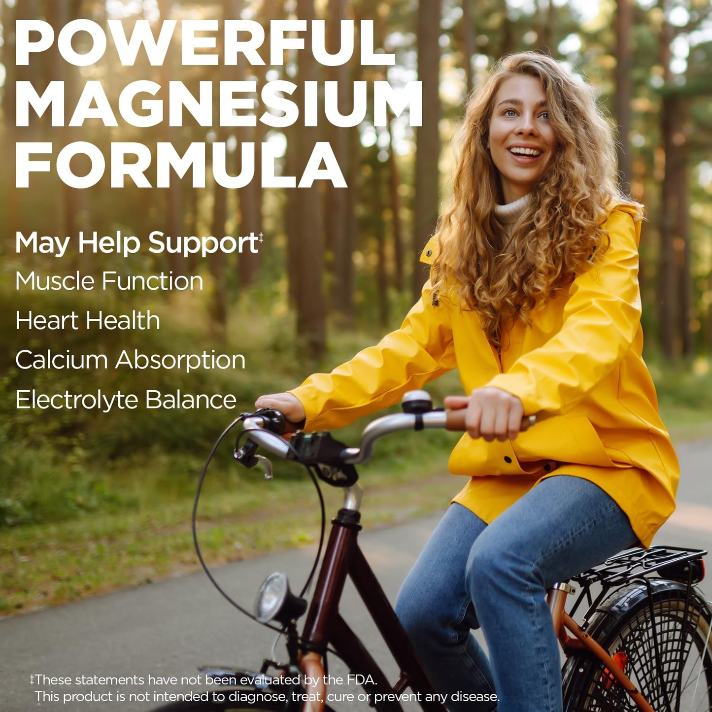 KAL Magnesium Potassium Bromelain Magnesium Complex Tablets, 60