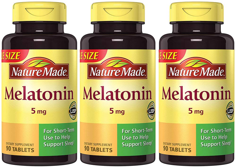Nature Made Maximum Strength Melatonin 5 mg, 270 Tablets