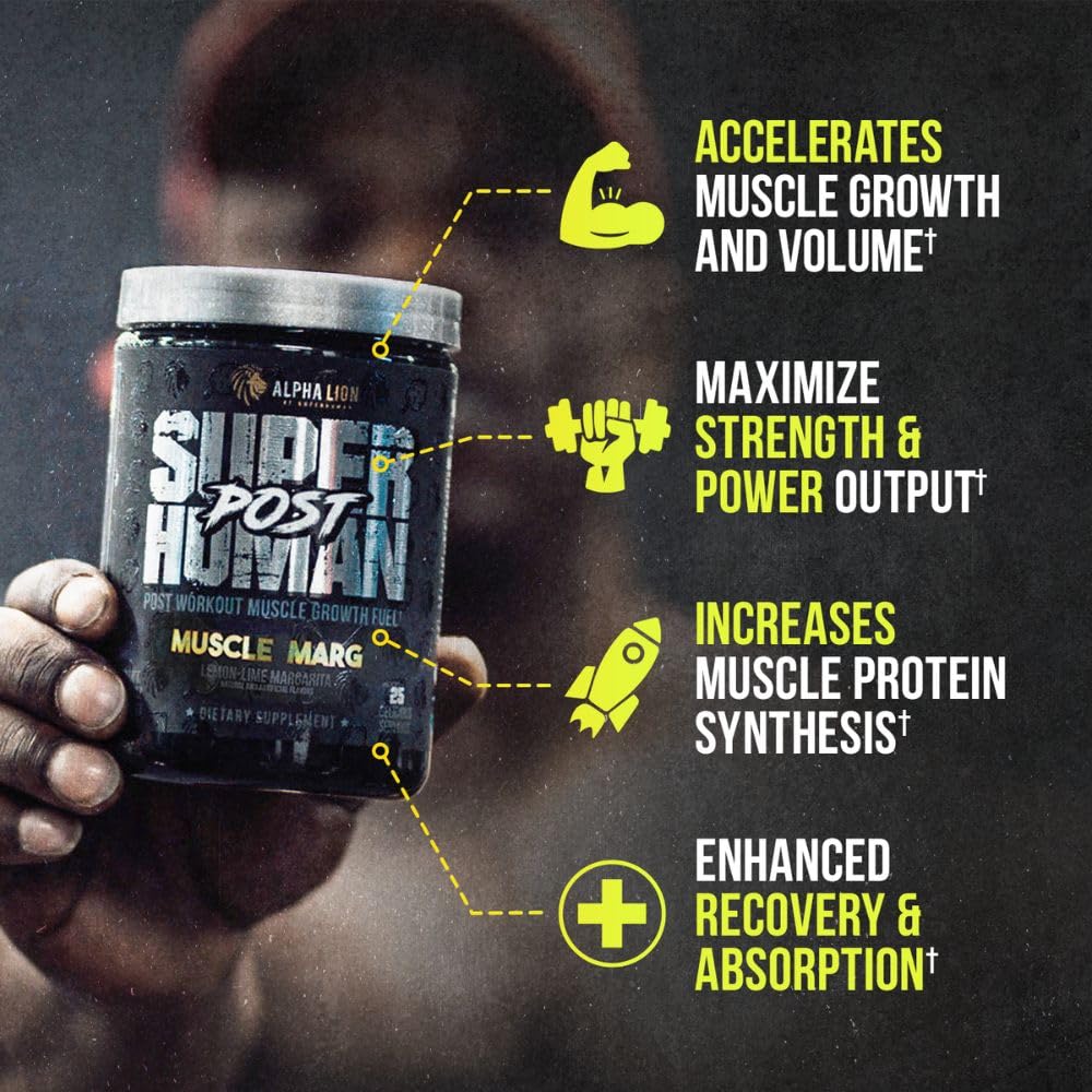 ALPHA LION Superhuman Post Workout Powder 16