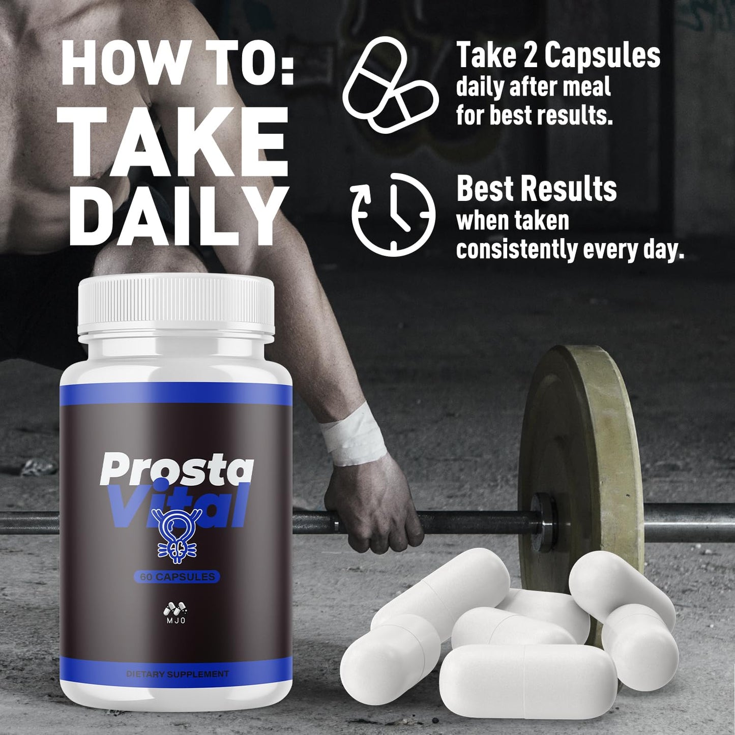MJO Prostavital Capsules 60 Count