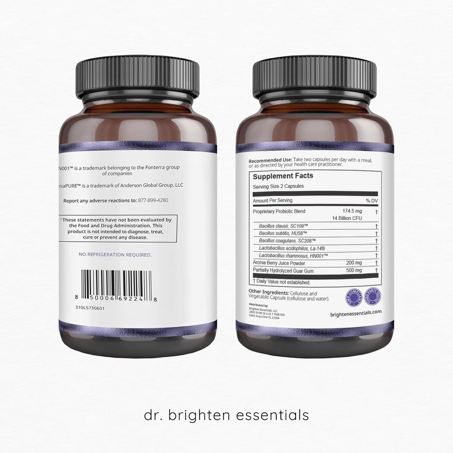 Dr. Brighten Women’s Probiotic Capsule, 60 Count