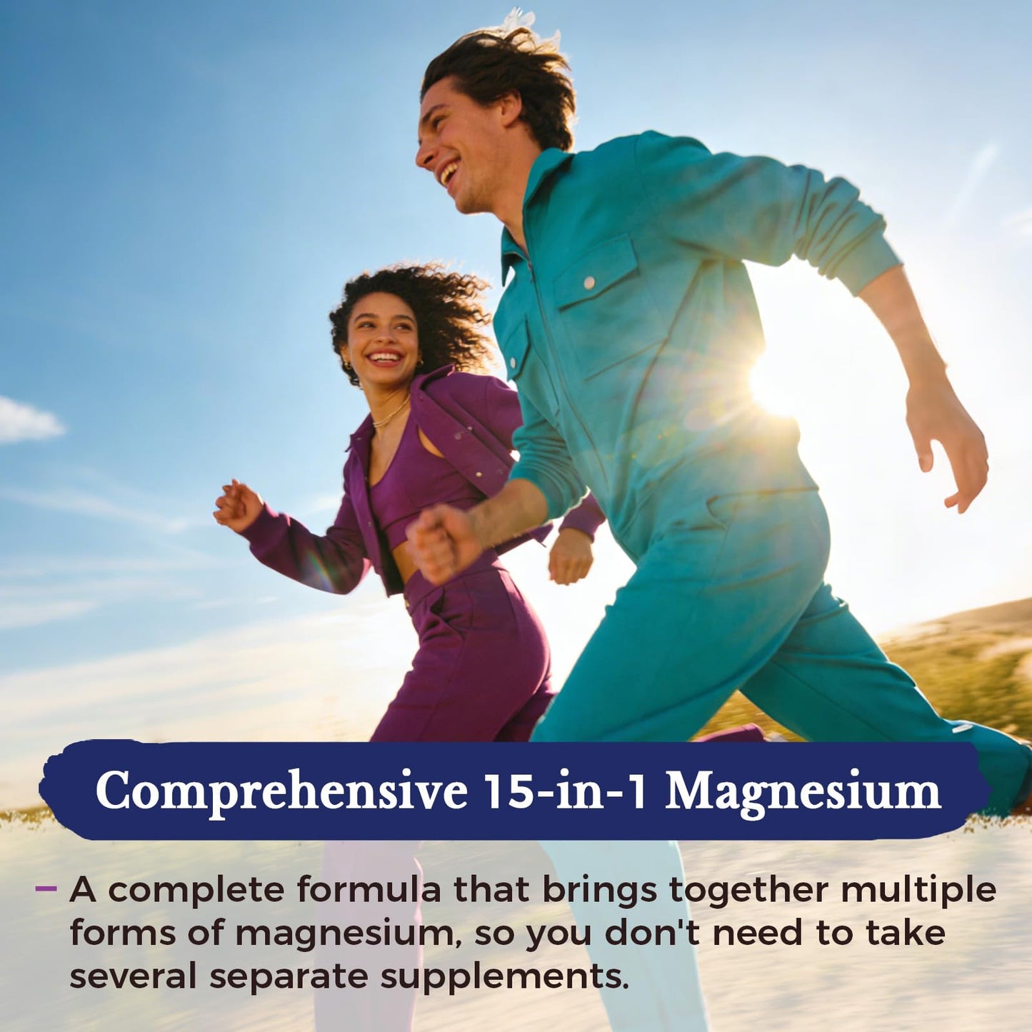 Vitalitown Magnesium Complex 510mg Capsules, 90 Count