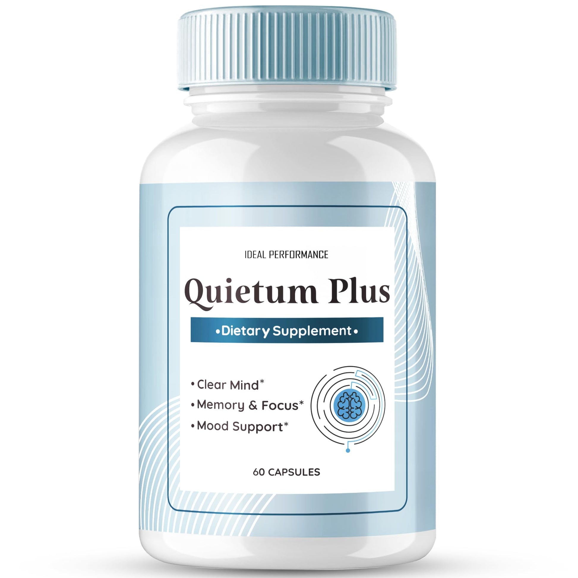 IDEAL PERFORMANCE Quietum Plus Tinnitus Relief for Ringing Ears 60 Capsules