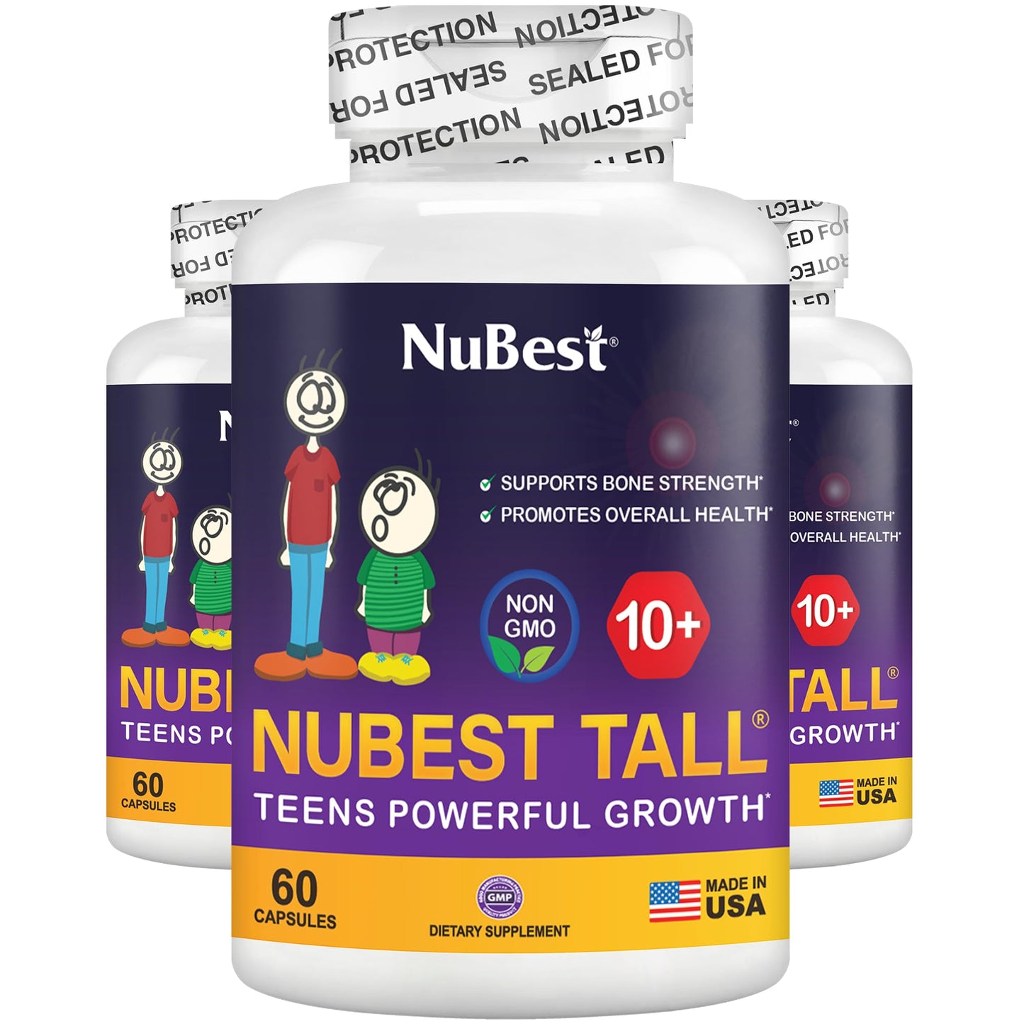NuBest Tall 10+ Advanced Bone Strength Formula Capsules, 180 Capsules