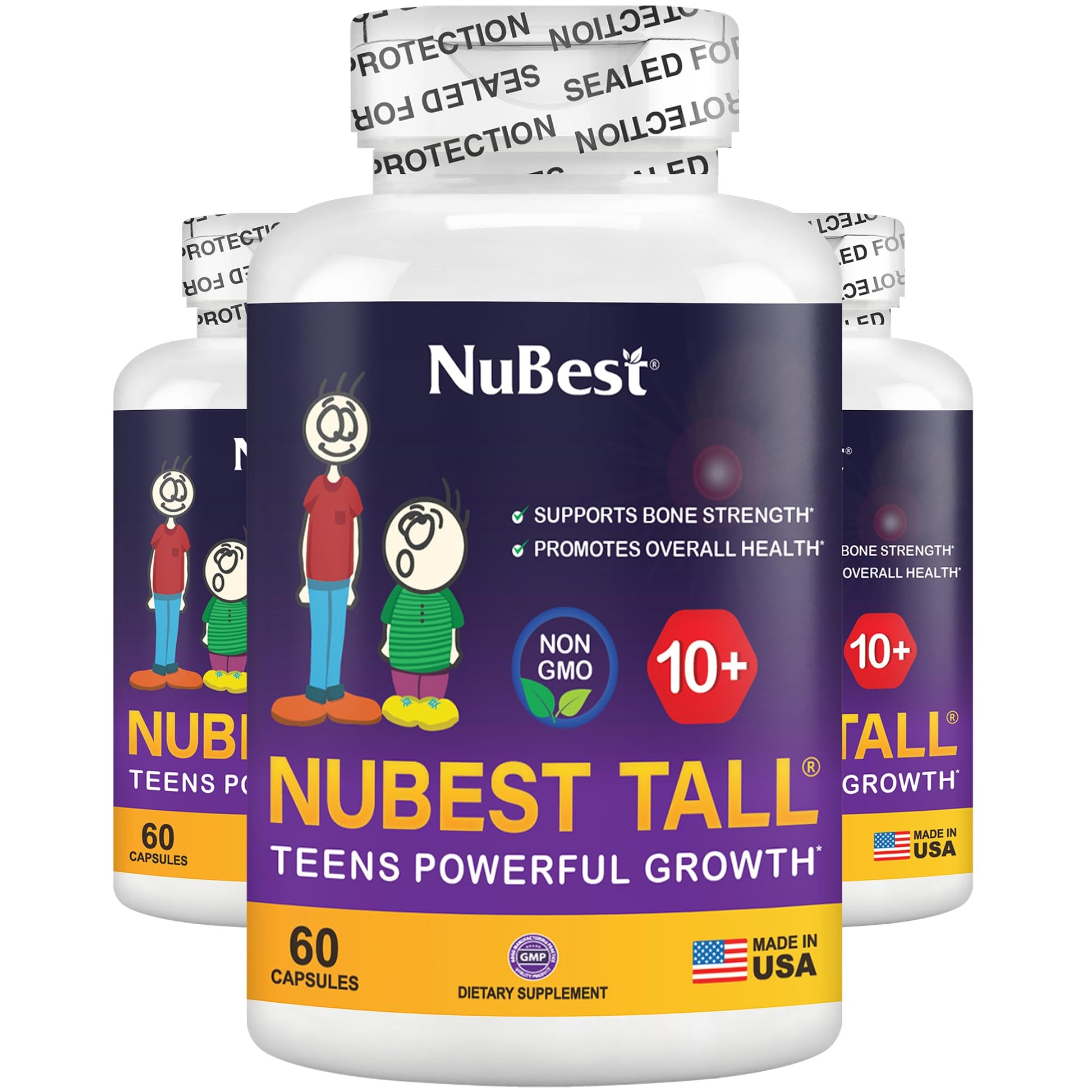 NuBest Tall 10+ Advanced Bone Strength Formula Capsules, 180 Capsules
