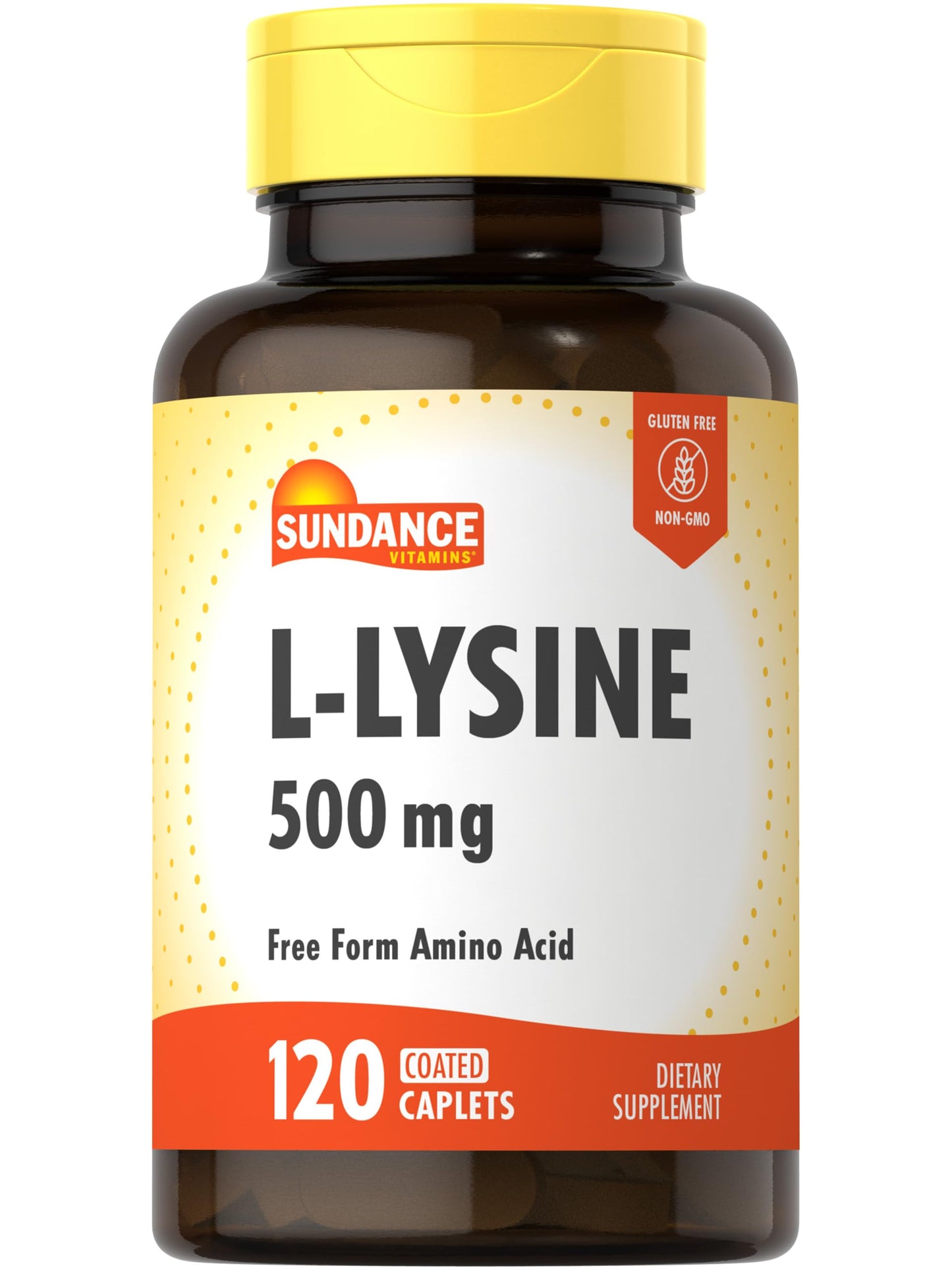 Sundance L-Lysine 500mg Caplets, 120 Count