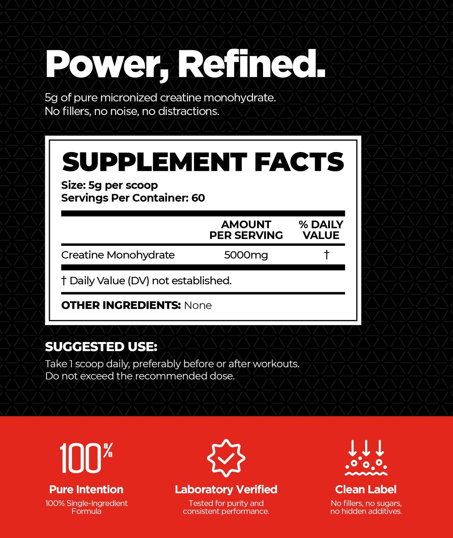 SolHeal 3X Muscle Growth Creatine Monohydrate Gummy 110 Count