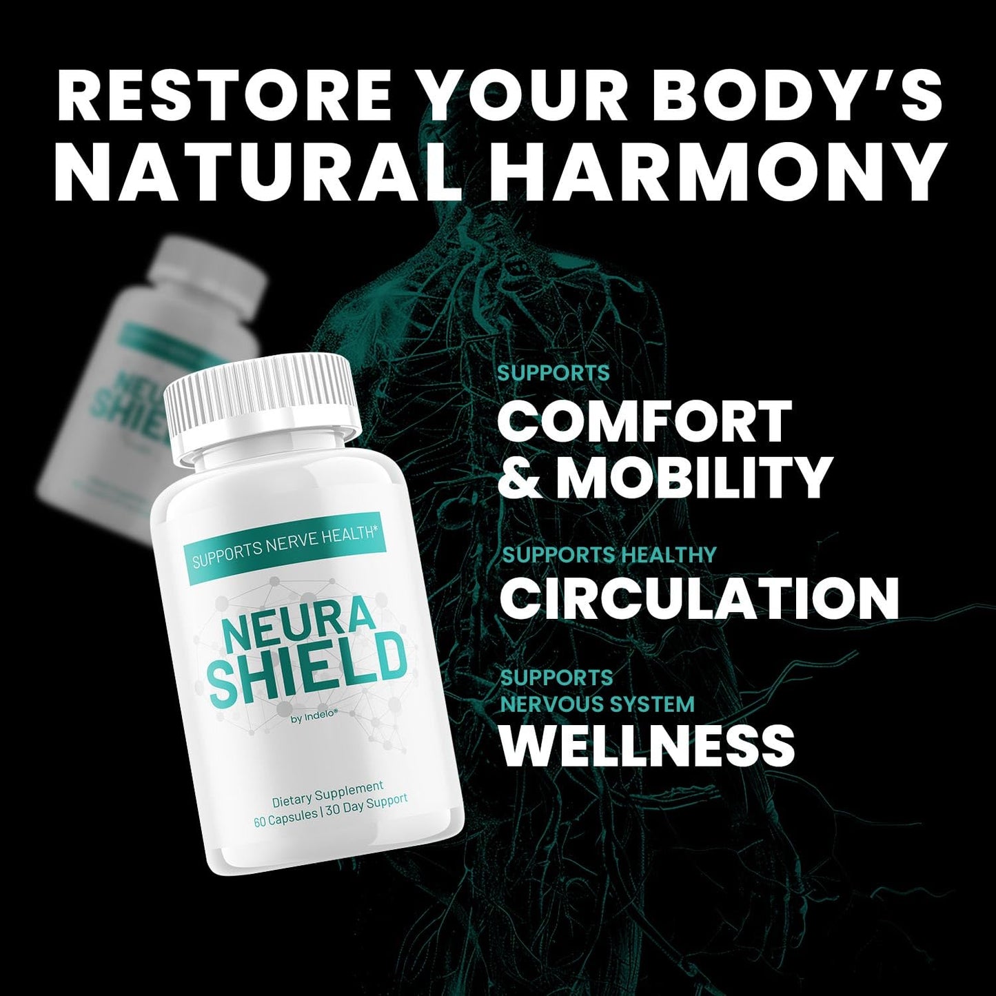 Indelo Neura Shield Capsule, 300 Capsules