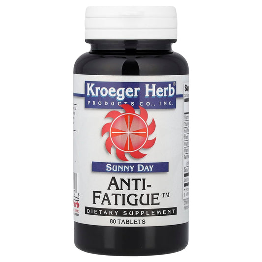 Kroeger Herb Products Anti-Fatigue Tablets 80 Count