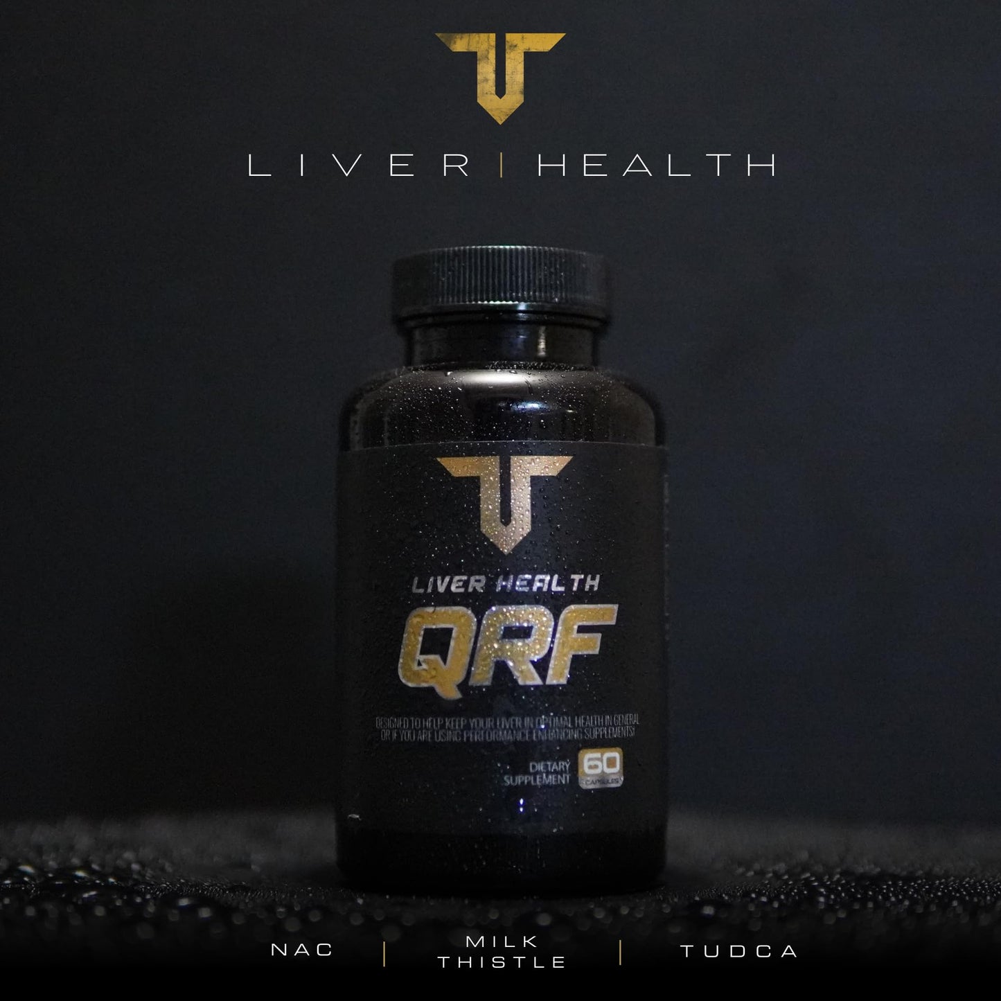 Troponin Nutrition QRF Liver Support Supplement Capsule 60 Count
