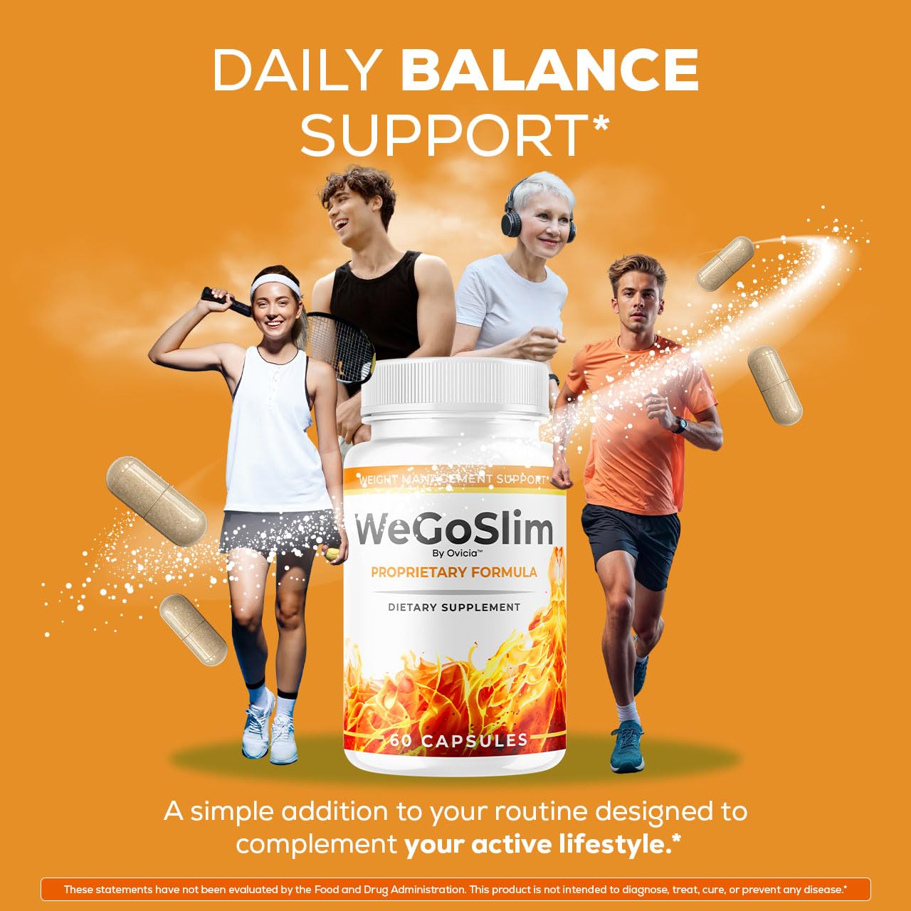 OVICIA WeGoSlim Capsules 60 Count