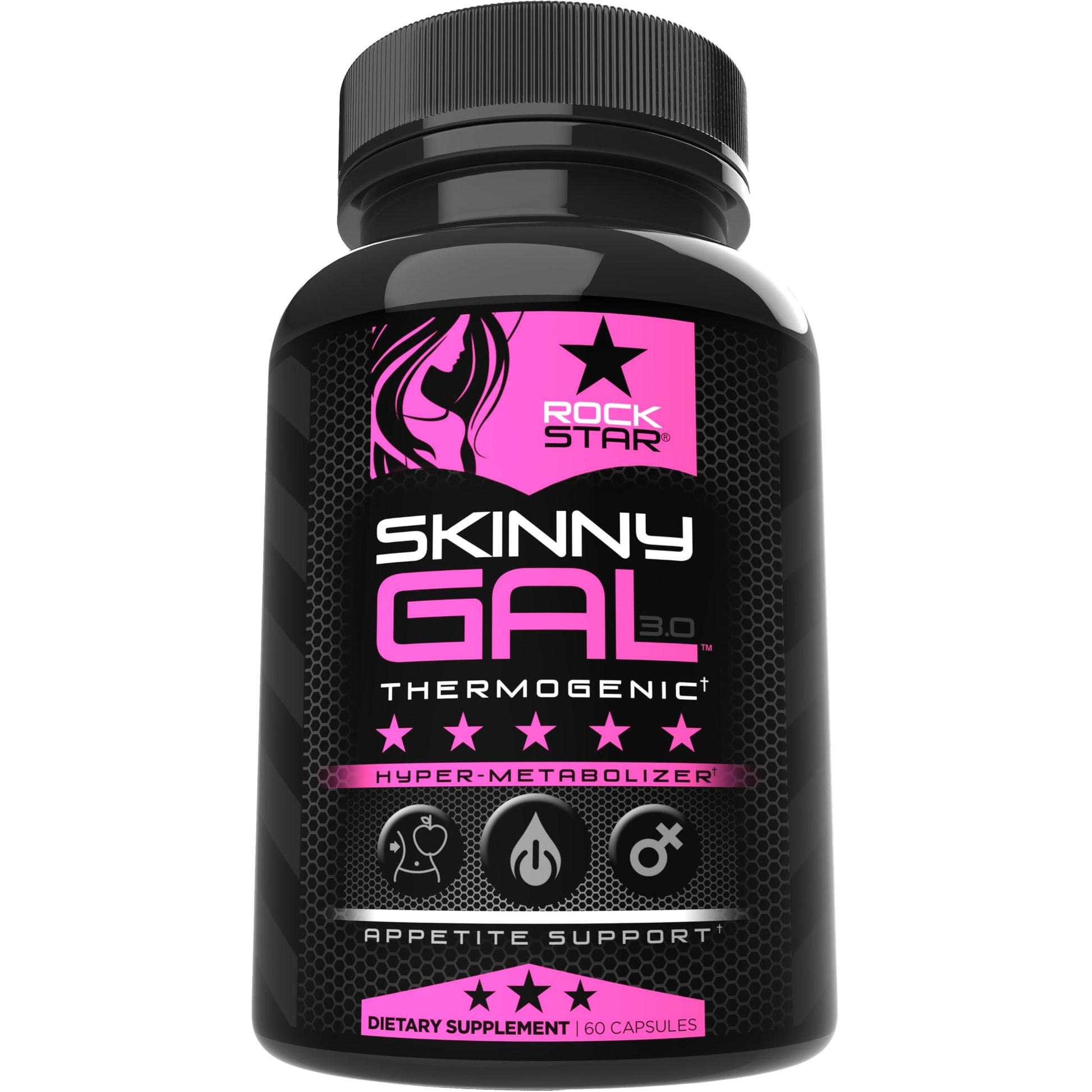 Rockstar Skinny Gal Thermogenic Fat Burner Capsule 60 Count