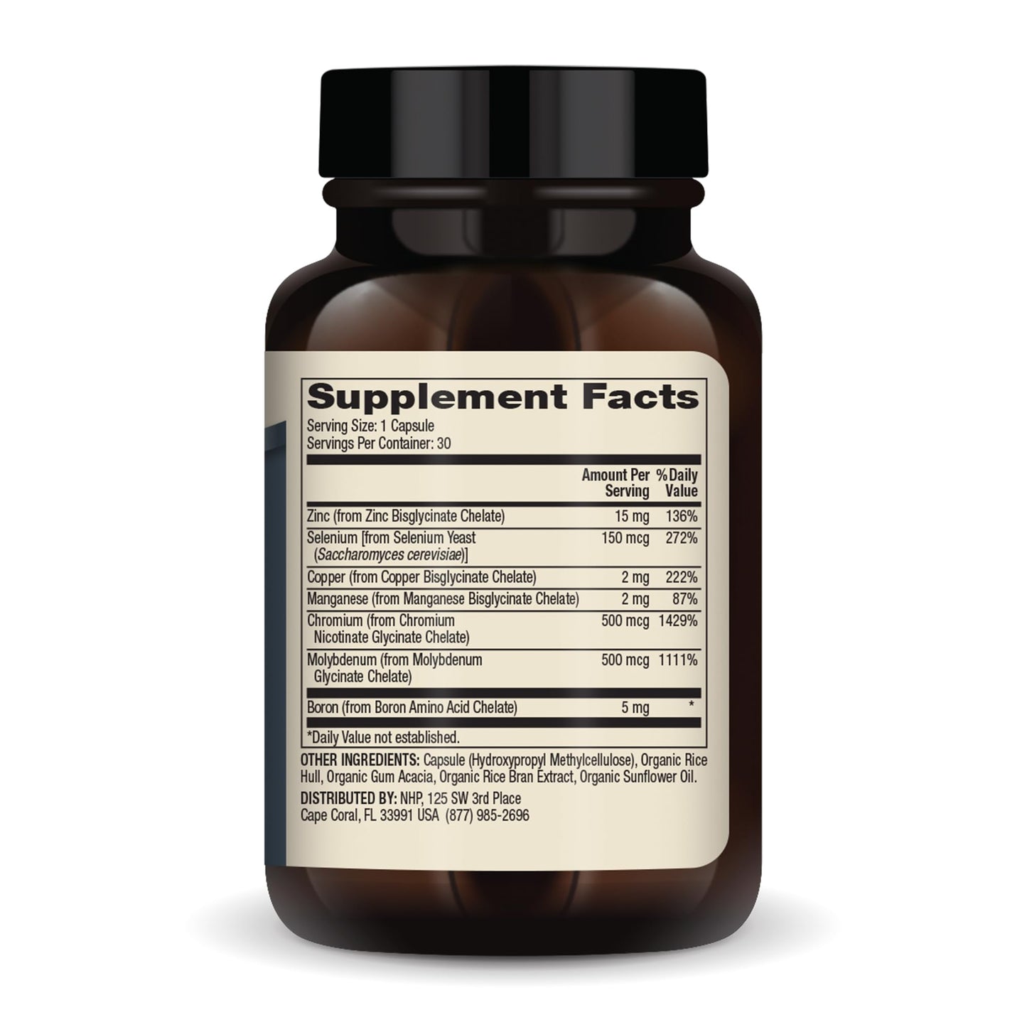 Dr. Mercola Essential Mineral Complex Capsules 30 Count