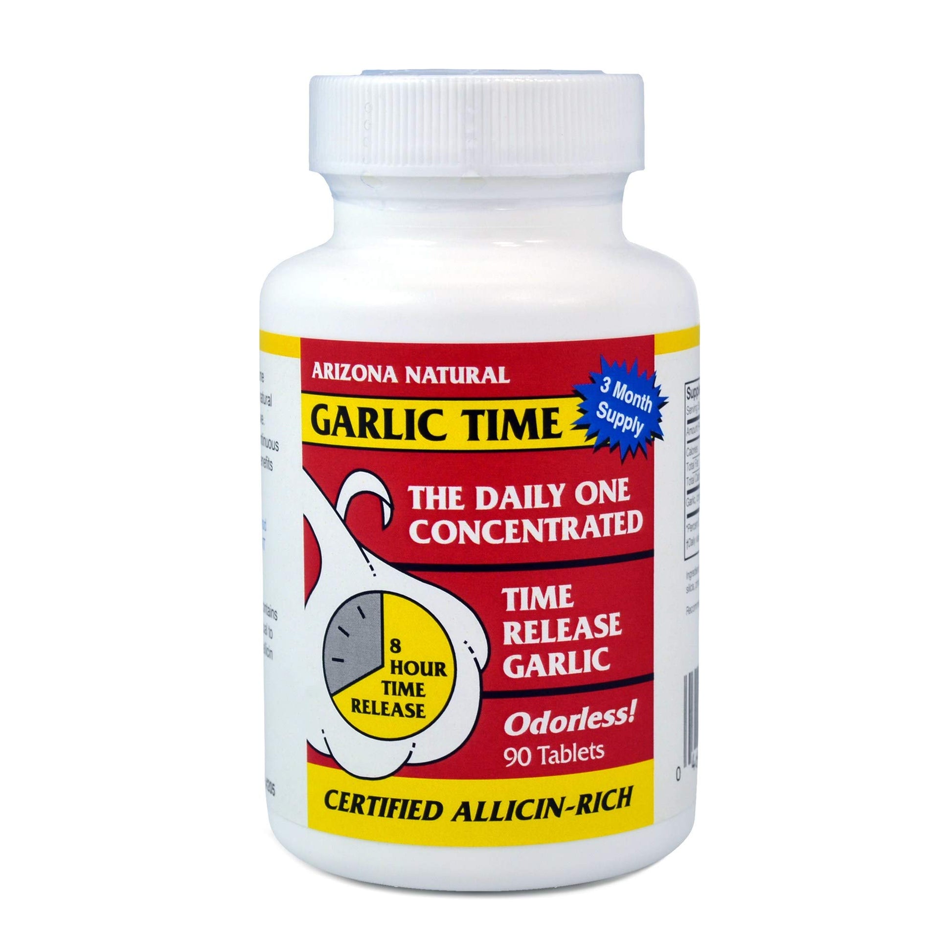 Arizona Natural Garlic Time 90 Capsules