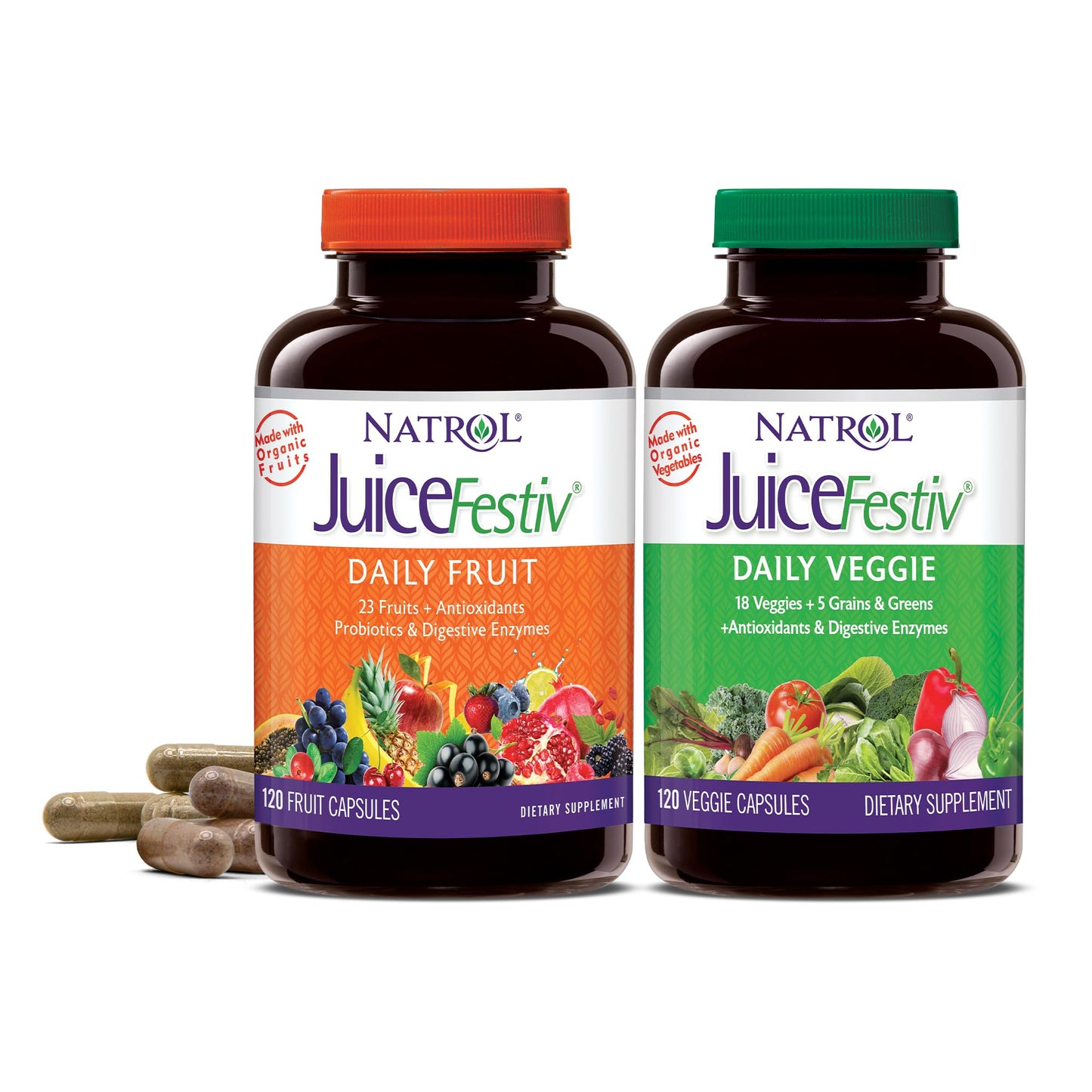 Natrol JuiceFestiv Multivitamins Capsules 240